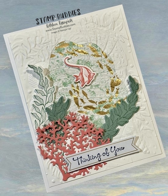 Beauty of the Deep Sea Thinking of You card.