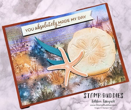 A Seaside Wishes All Occasion Card.
